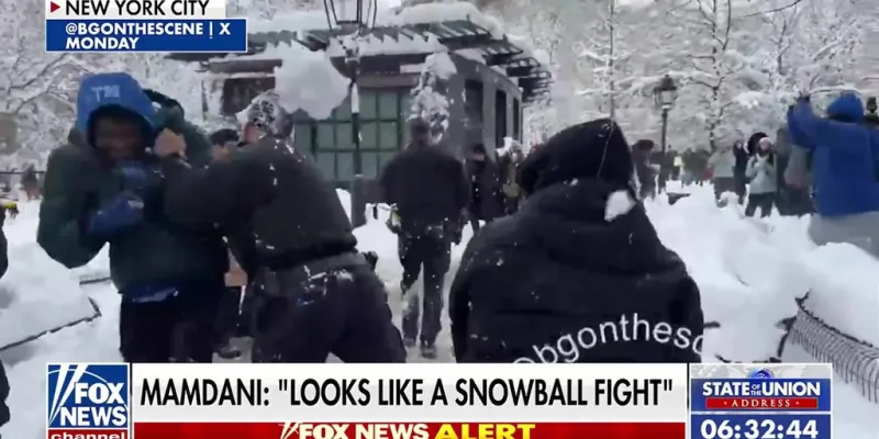 Mamdani dismisses attack on NYPD police as a 'snowball fight'