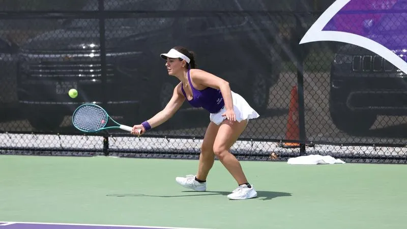 Women's Tennis: Lazaridou's singles career concludes in NCAA opener