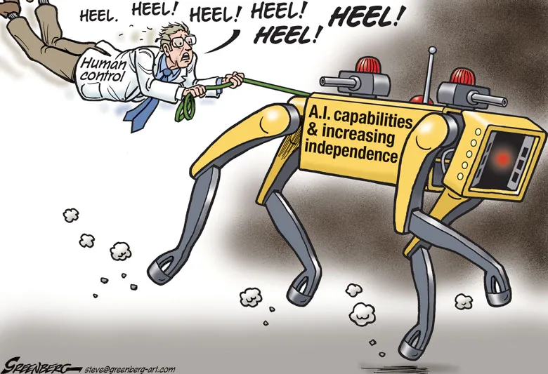 Heel AI Dog