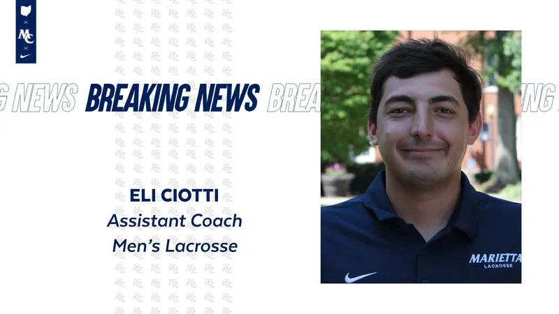 Ciotti named assistant men's lacrosse coach