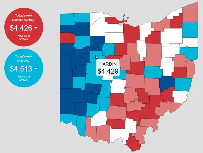 AAA: Average Gas Prices Decrease from Last Week