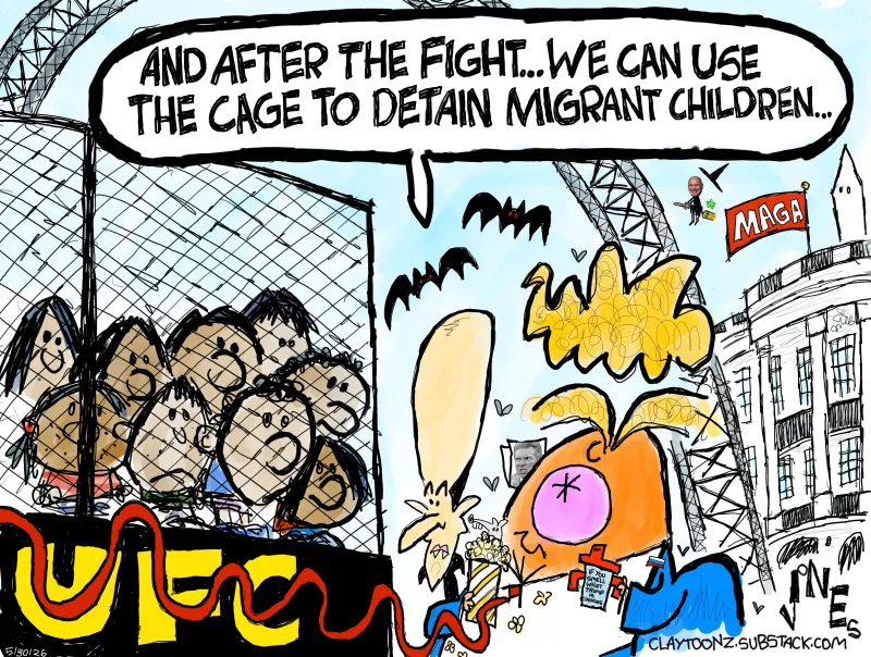 White House Cage Fight