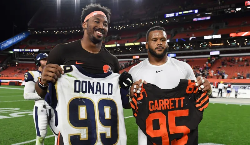 Aaron Donald On Return To Rams After Myles Garrett Trade: 'It Got Me Thinking'