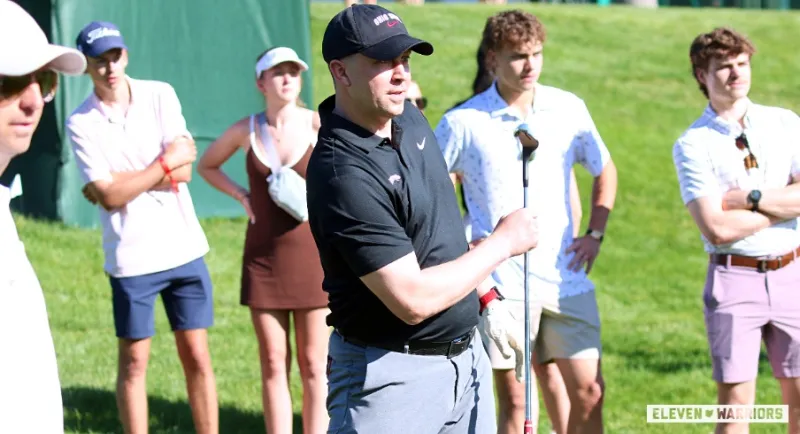 Ohio State Basketball Coach Jake Diebler, Former Buckeye Quarterback Bobby Hoying Play in Memorial Tournament's Golden Bear Pro-Am