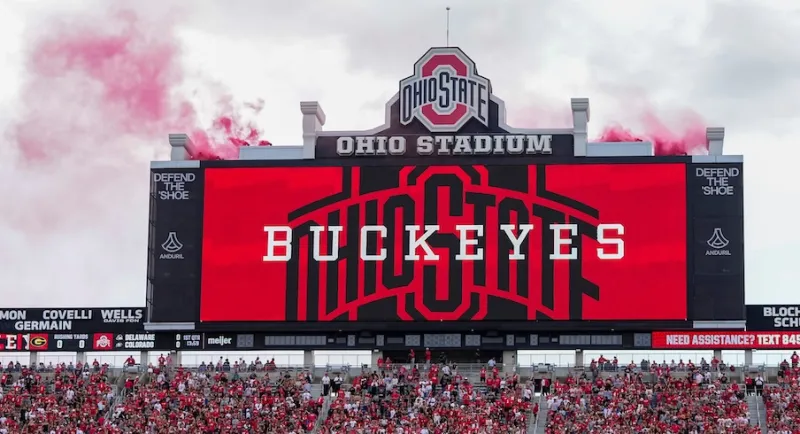 Ohio State Set to Replace Video Board in North End Zone of Ohio Stadium in 2026 and Scoreboard in South End Zone in 2027