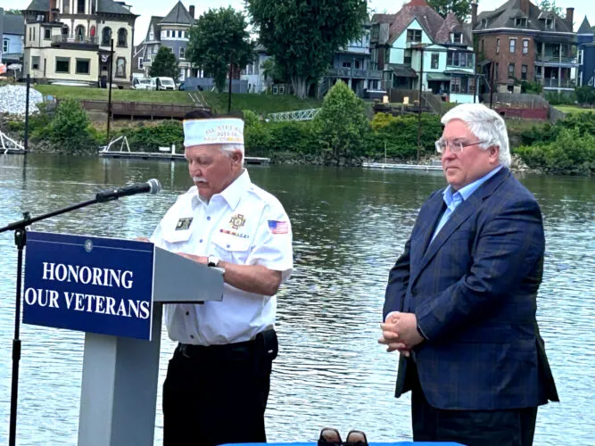 Morrisey signs veterans-related bills in Wheeling
