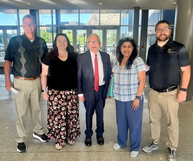 Governor DeWine Welcomes Benjamin Logan Team to ReadOhio Literacy Academy