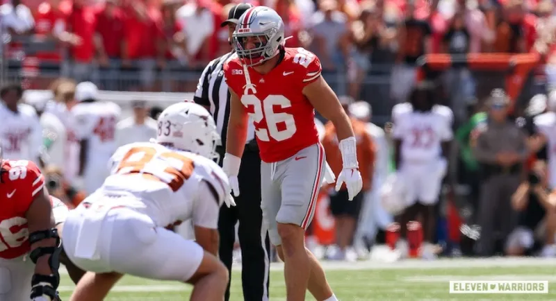 Ohio State's Games at Texas and Indiana Listed As Pick 'Ems; Buckeyes Favored By One Score vs. Oregon and USC, Two Touchdowns vs. Michigan