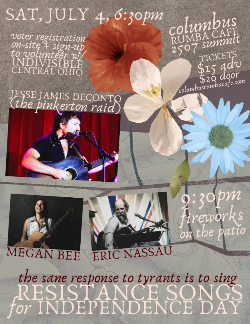 Resistance Songs for Independence Day concert