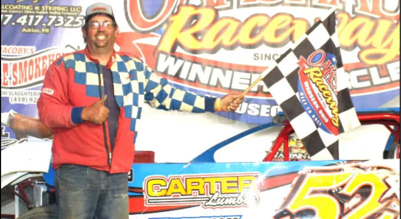 Mike Jessen Wins Inaugural $1,200 To Win Sportsman Mod Feature At Oakshade Raceway