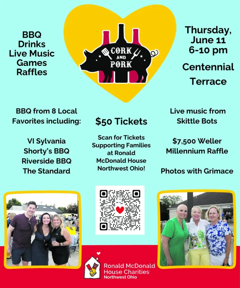 Cork and Pork Fundraiser