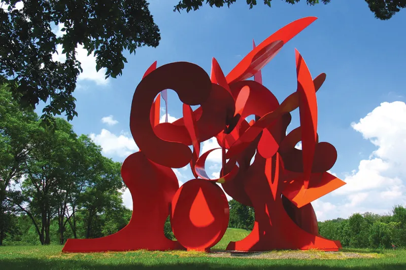 See Monumental Outdoor Art Installations at Pyramid Hill Sculpture Park & Musuem