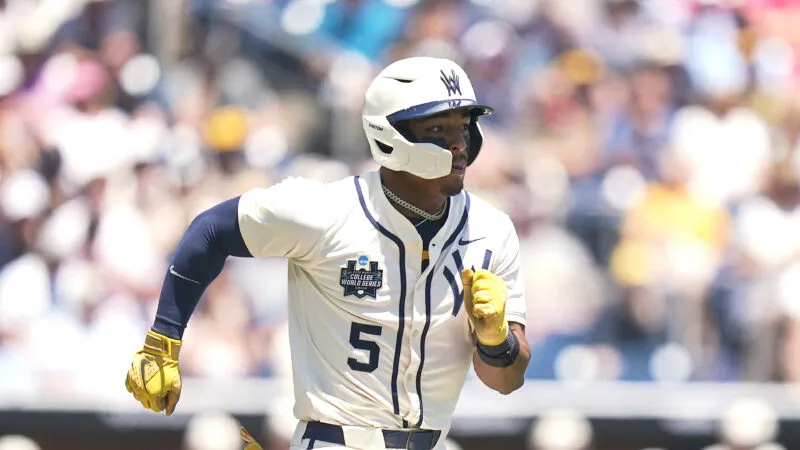 West Virginia wins first College World Series game