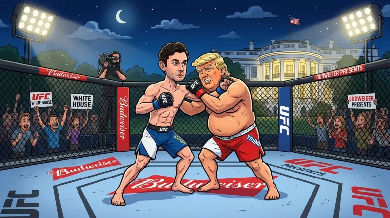 Trump's Cage Fight Genius