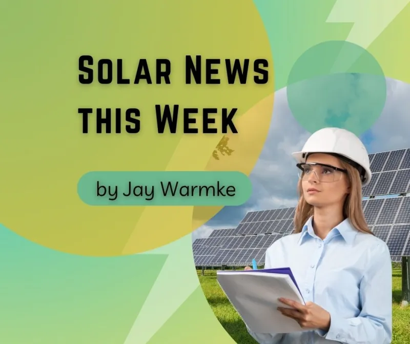 Solar News This Week - June 14, 2026