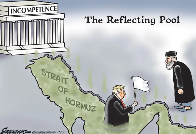 Irans Reflection in the Reflecting Pool