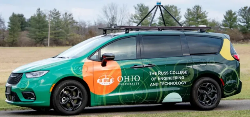 An Ohio University researcher is helping pull self-driving cars out of sci-fi and into southeast Ohio