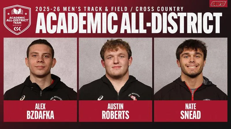 Bzdafka, Roberts, Snead Selected to CSC Academic All-District Team