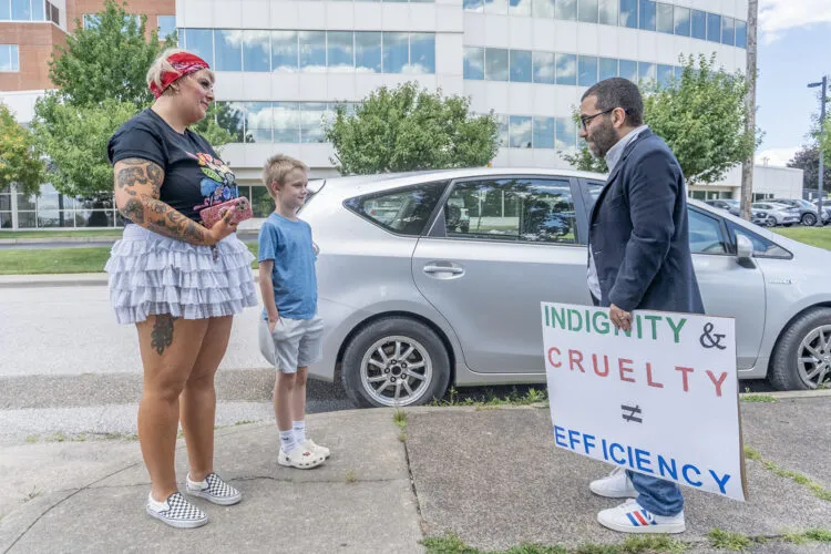 Ace Parsi, local advocates discuss Parkersburg federal job cuts and sanitation issue