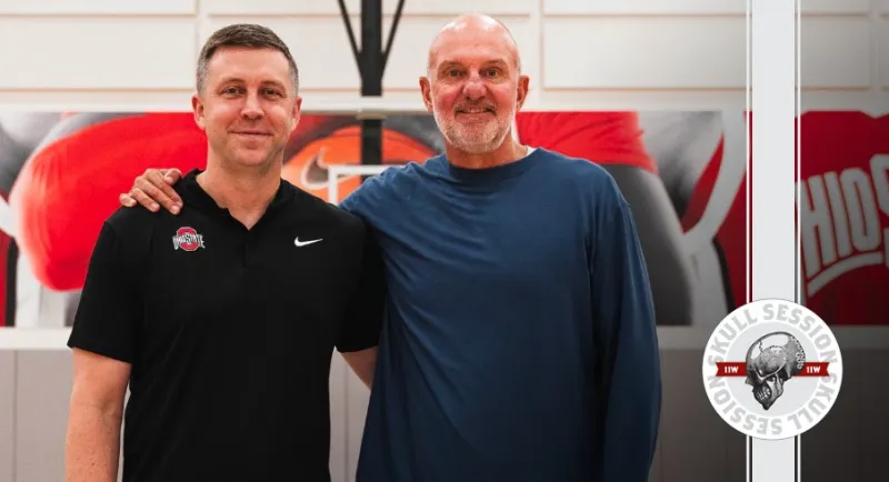 Skull Session: Jake Diebler Welcomes Thad Matta, Former Players Back to Campus for "Vet Week"; 2029 Ohio State Commit Austin Miller is Already Peer Recruiting...