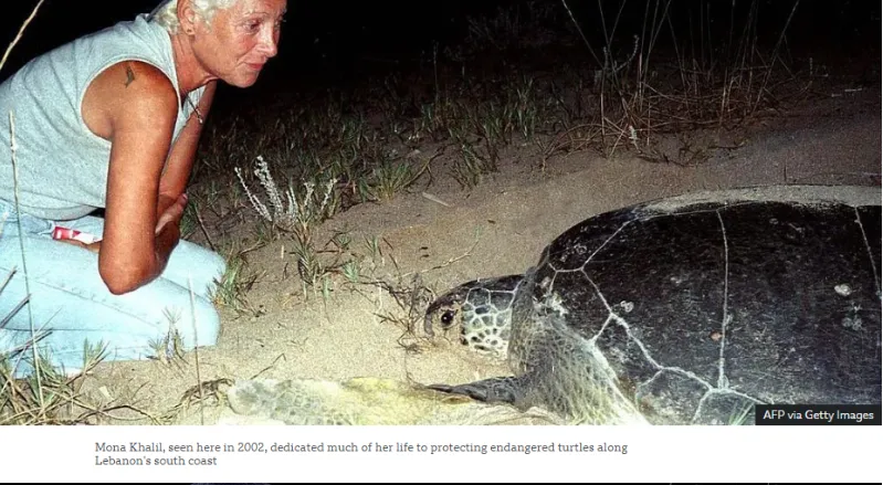 Did Israel Murder Lebanese Turtle Conservationist Mona Khalil?