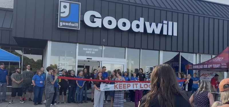 The former Athena Grand movie theater in Athens has Goodwill as a new tenant