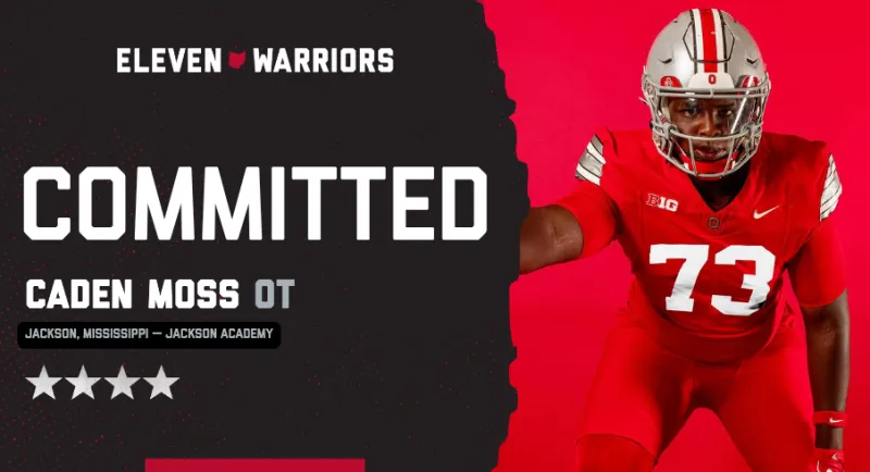 Ohio State Adds Top-75 Overall Prospect to Offensive Line As Caden Moss Commits to Buckeyes