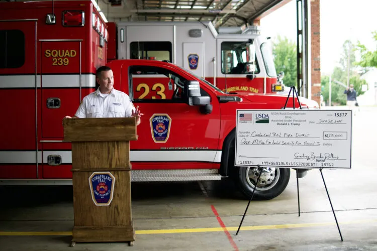 Fire district expansion fueled by $1.5M USDA Grant