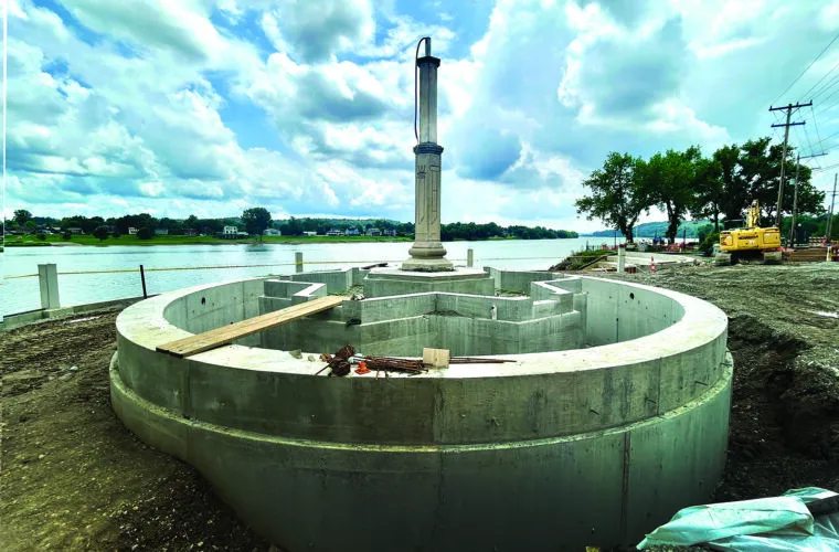 Marietta mayor gives updates on levee, paving, water plant and sewer projects