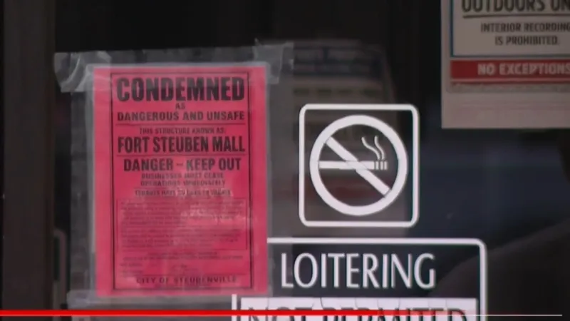 Steubenville condemns Fort Steuben Mall, forcing tenants to close immediately