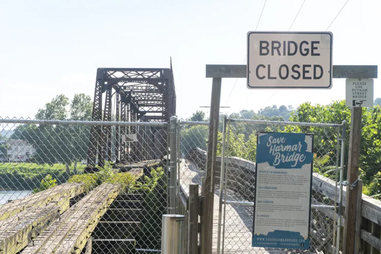 Historic Harmar Bridge Company receives $300,000 donation from Laurie Hadler for restoration effort