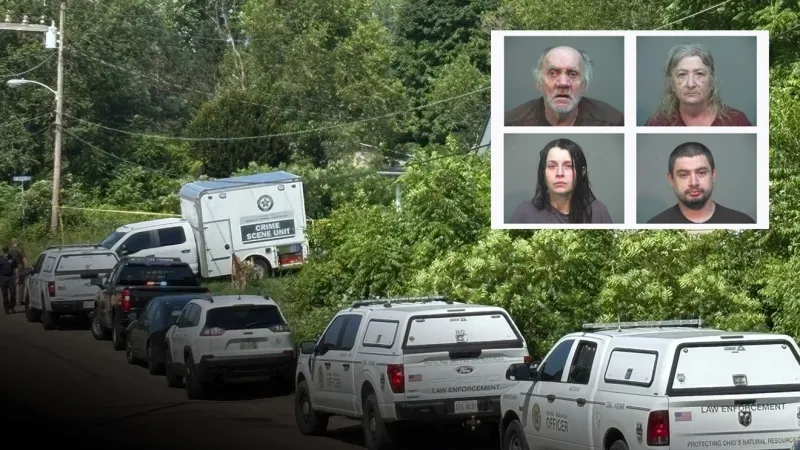4 charged in 'horrific' child endangerment case appear in court in Vinton County