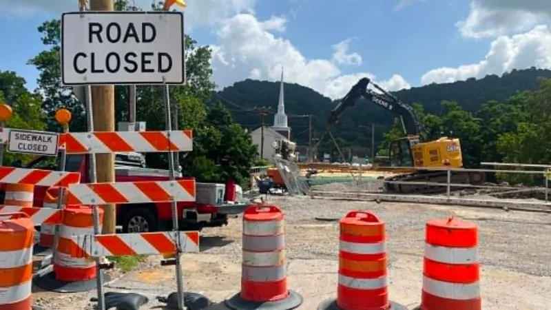 Heat not slowing crews on Washington Ave. Bridge replacement; Dixons Run paving ahead