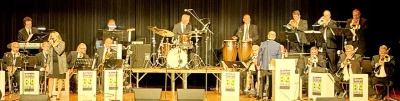 The Dave Banks Big Band 'America Remembers' Show performed at Salem High School