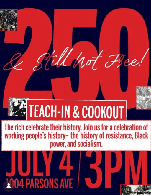 America is turning 250... and we're still not free!