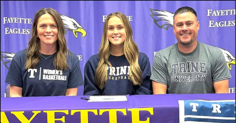 Fayette's Kelsie Storrs Signs To Play Basketball At Trine