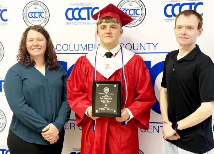 CCCTC graduate serves as example of success for career education path