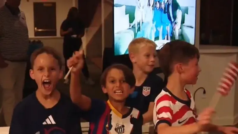 Fans pack local watch party to cheer USA in World Cup match