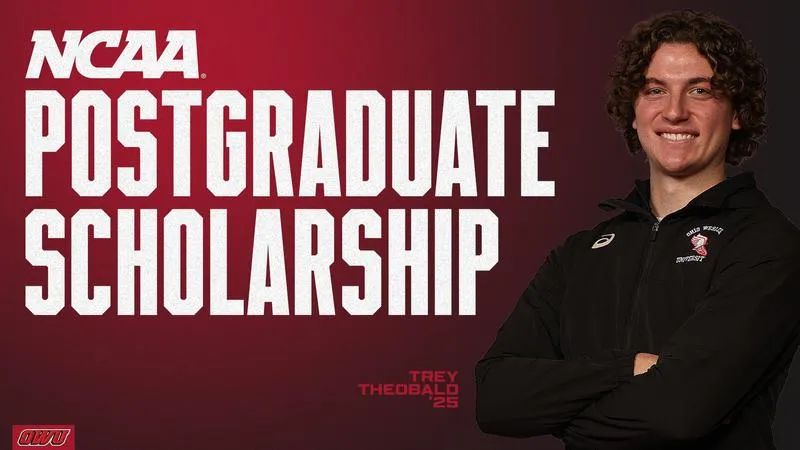 Theobald '25 Awarded NCAA Postgraduate Scholarship