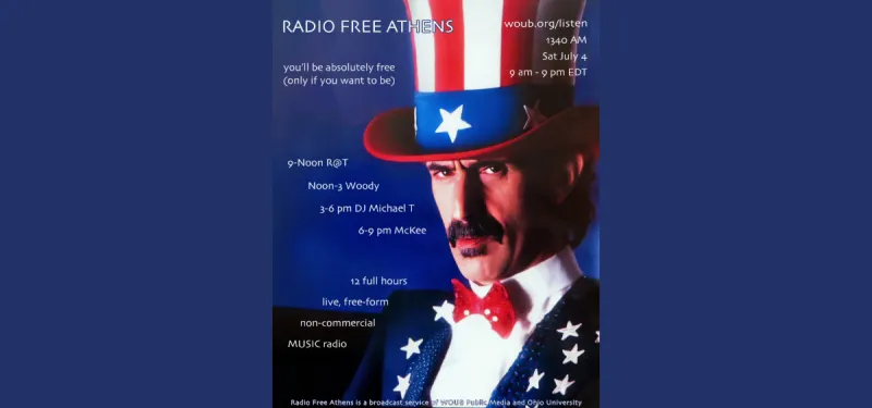 This Week On Radio Free Athens: July 4, 2026