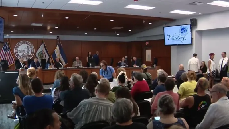 Residents pack council meeting to oppose data center at former Warwood foundry site