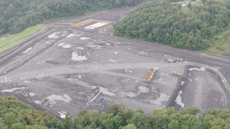 Residents fear heavy rain could trigger Mount Olivet coal sludge impoundment overflow