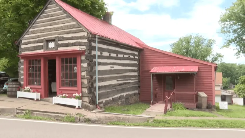 Historic Mount Pleasant building sits in precarious spot near road