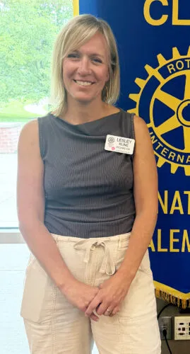 Rotary Club of Salem names new president, welcomes new member