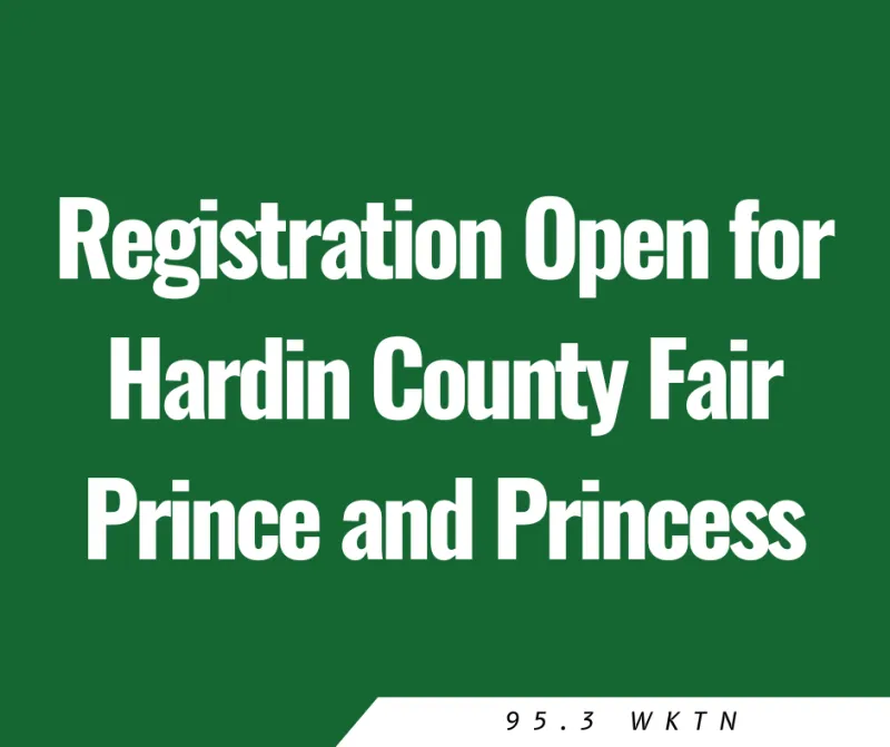 Registration Open for Hardin County Fair Prince and Princess