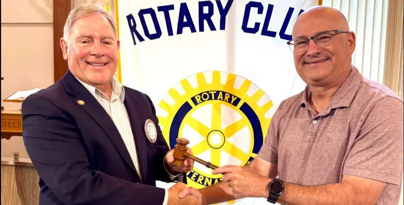 Bryan Rotary Club Installs Ty Otto As President