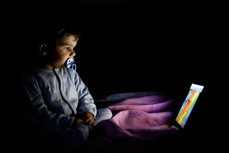 Is using screens to calm a child bad? It depends.