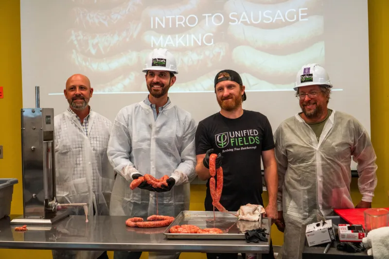 Farmers, butcher discuss meat processing bottlenecks with lawmaker