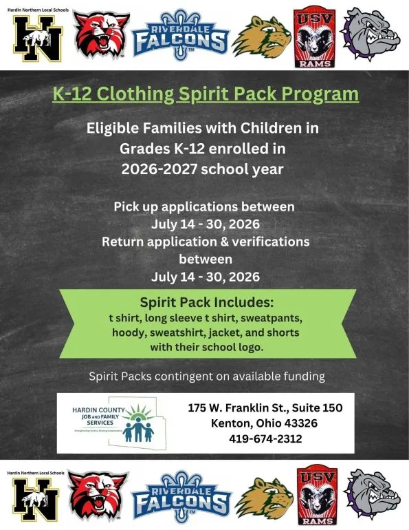 HC JFS Begins Spirit Wear Program