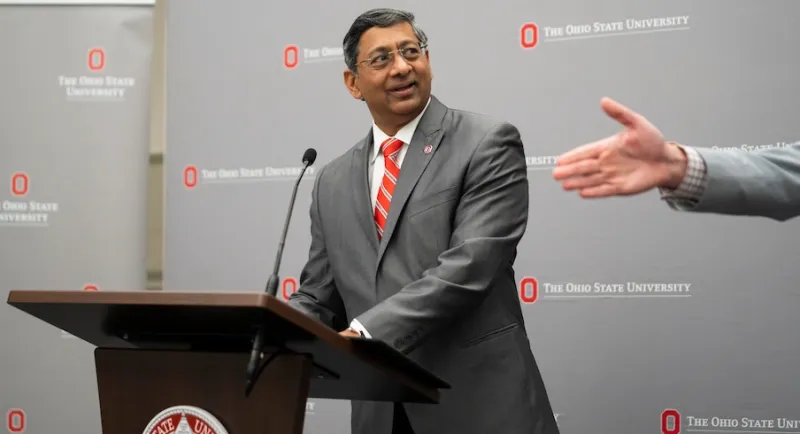 Ohio State's Ravi Bellamkonda, Other Big Ten Presidents Have "Very Productive" Meetings with U.S. Senators About National College Sports Legislation